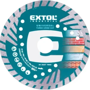 EXTOL Diamanttrennscheibe, Turbo Grind Cut, für Trocken- und Nassschnitt, 125 x 22,2 x 2,2 mm 8703062 Angebot