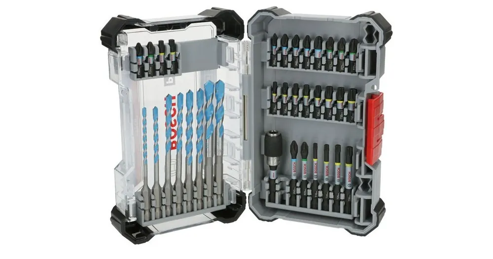 BOSCH Multi Construction PRO Impact Schraubendreher-Bit- und Bohrer-Bit-Set, 35-teilig 2608521U82 Schnäppchen