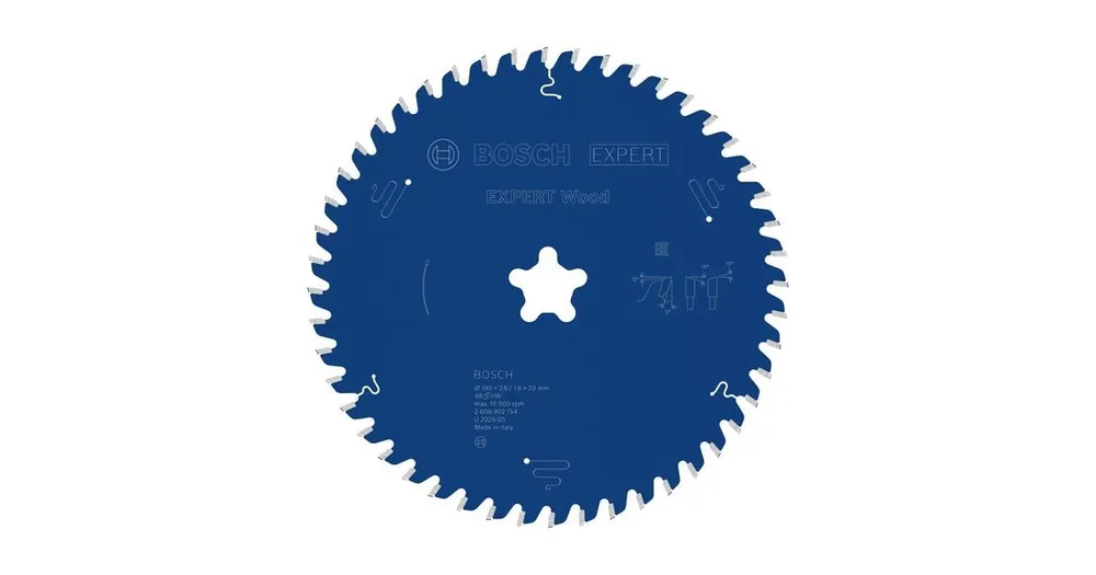 BOSCH Sägeblatt EXPERT Holz, 190 × 2,6/1,6 × FF mm, T48 2608902154 Online Kaufen