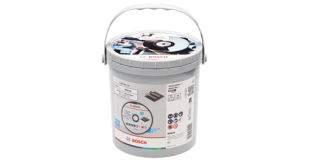 Sofort Bestellen BOSCH Trennscheibe Standard für Metall, gerade, 125 × 1 × 22,23 mm, 100 Stück, 2608626116
