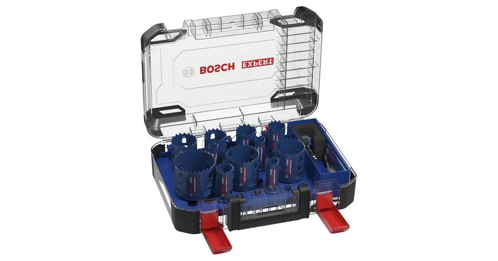 BOSCH Lochset EXPERT Multi Material Power Change Plus, 20; 22; 25; 32; 35; 40; 44; 51; 60; 64; 76 x 60 mm, 14 Stück 2608901908 Beliebt