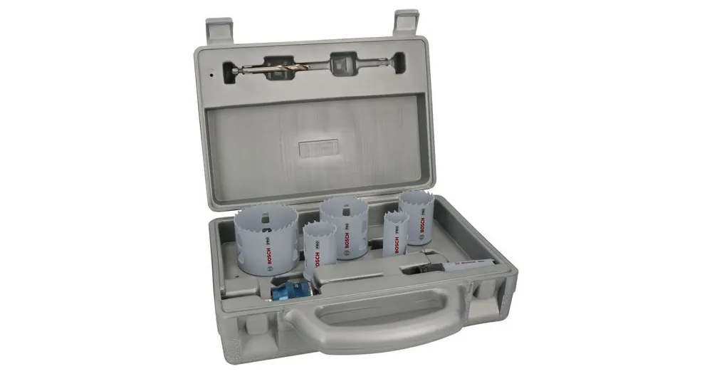 Versand Am Gleichen Tag BOSCH Locherset PRO Multi Material PC Plus, 9-teilig 2608594436