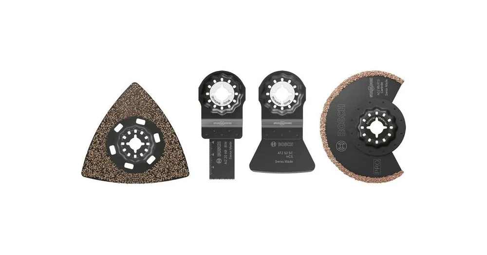 BOSCH Fliesensägeblatt-Set, 4-teilig 2608669127 Neu Im Sortiment