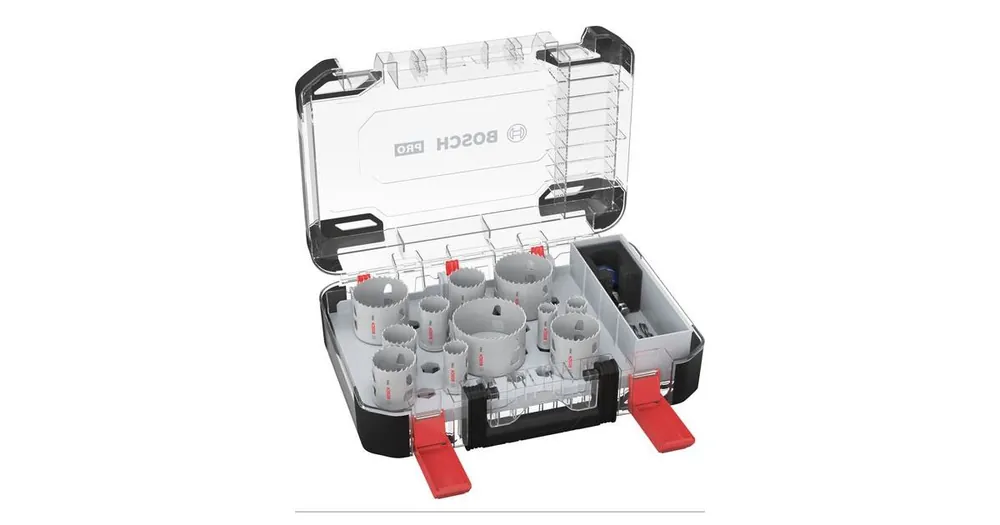 Heißes Angebot BOSCH Locherset PRO Multi Material PC Plus, 14-teilig 2608594425