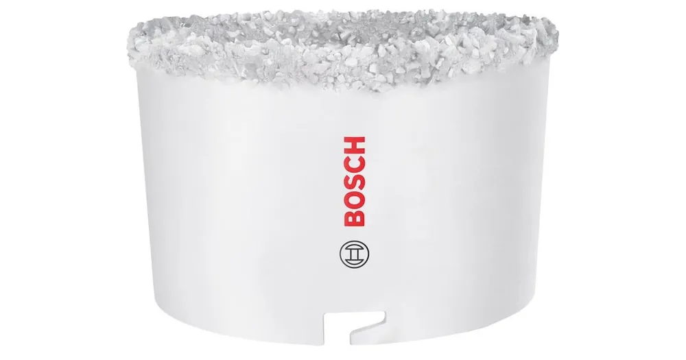 Must-Have BOSCH Lochsäge mit Adapter für Ziegel und weiche Fliesen, 103 × 60 mm 2608594538