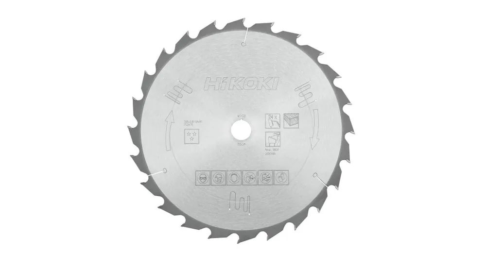 Kracherpreis HIKOKI TCT Sägeblatt für Holz 335x30xZ24, Wechselzahnung 752476