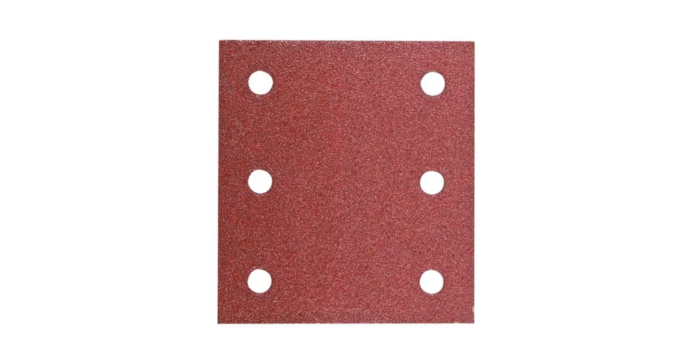 Sofort Bestellen HIKOKI 10 Schleifscheiben 114x104mm P40, Klettverschluss, rot 753041