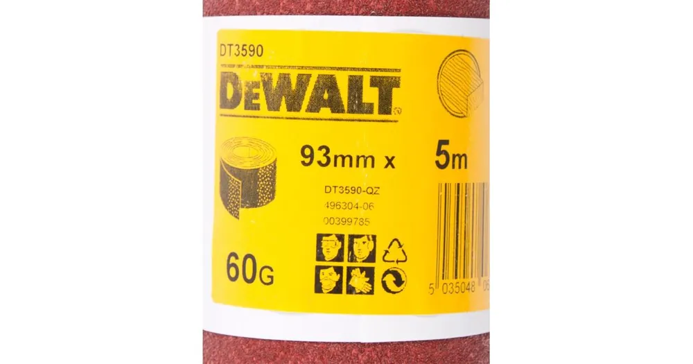 DeWALT Schleifpapierrolle 25 m x 93 mm, P60 DT3595 Jetzt Bestellen