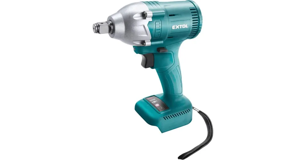 Schneller Versand EXTOL Industrieller Akku-Schlagschrauber 1/2", bürstenlos, 18V Li-Ion, ohne Akkus und Ladegerät 8791256