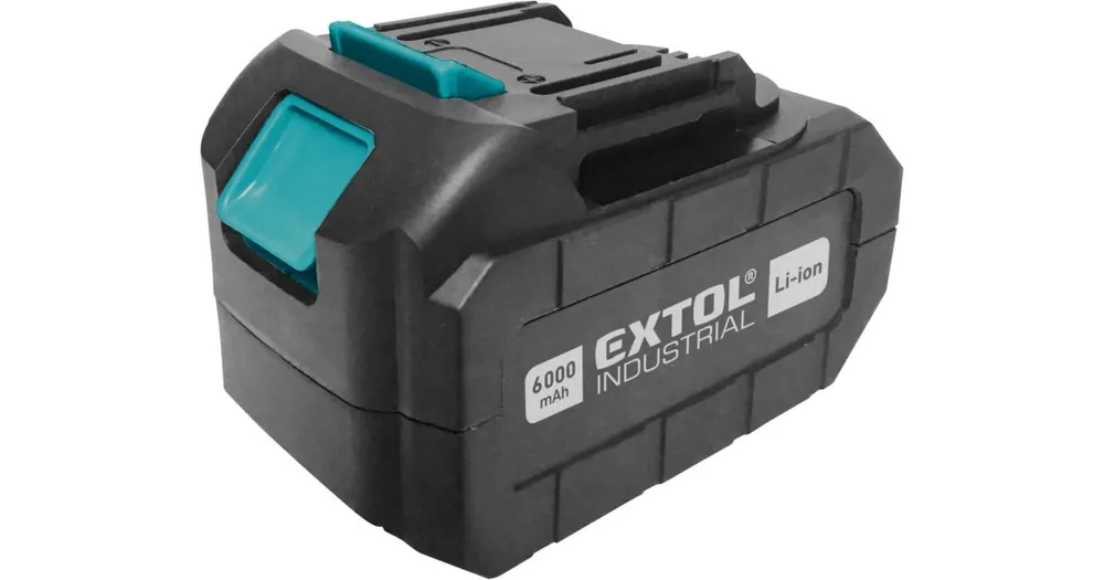 Versand Am Gleichen Tag EXTOL Industriebatterie 18 V, Li-Ion, 6000 mAh 8791115B6