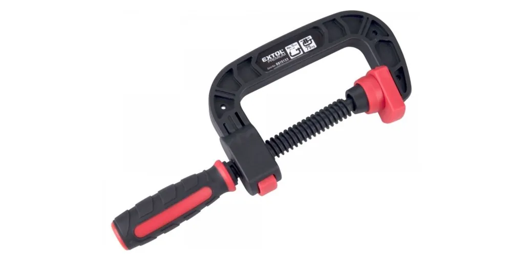 Extol Premium Klemme C-Kunststoff, 75 mm 8815133 Billig