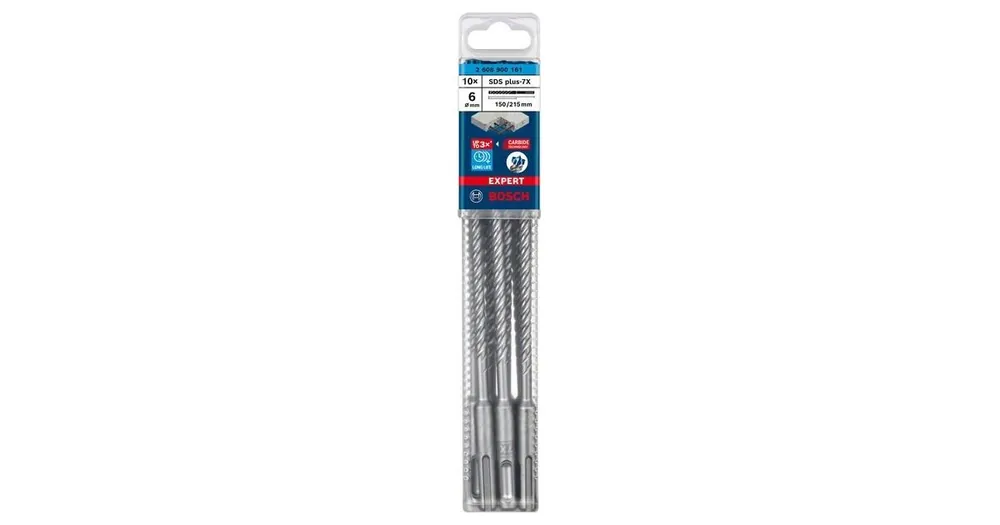 Preisreduziert BOSCH EXPERT Bohrer SDS plus-7X, 6x150x215 10 Stück 2608900161
