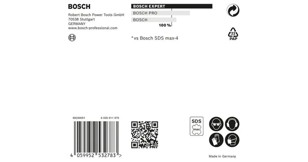 Preisknaller BOSCH EXPERT Bohrer SDS MAX-8X, 12x800x940 1St 2608900204