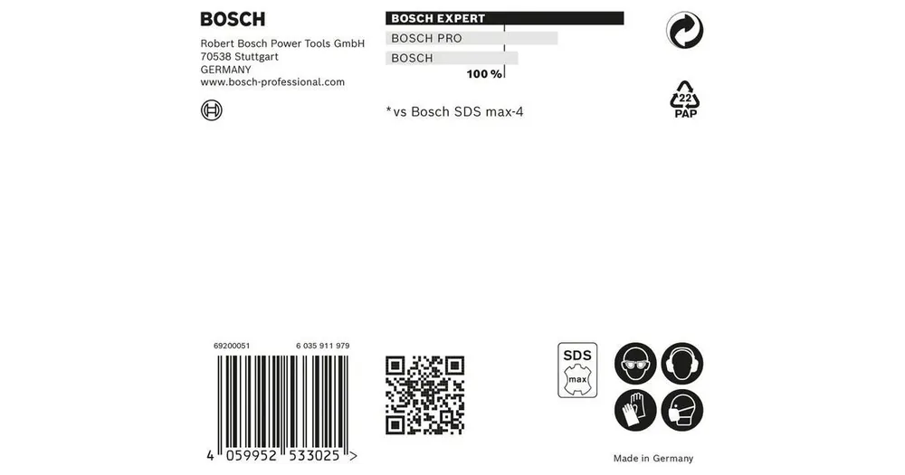 BOSCH EXPERT Bohrer SDS MAX-8X, 20x200x320 1St 2608900228 Preis Gesenkt