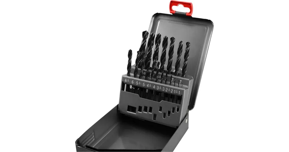 EXTOL PREMIUM Metallbohrer, 19-teiliges Set, O 1-10 mm, HSS 8801191 Garantierte Lieferung