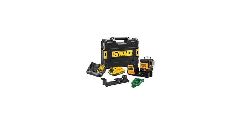 Top-Seller DeWALT Set DCD701 Bohrschrauber + DCE089 Kreuzlaser grün 12V 2,0 Ah Li-Ion im Koffer TSTAK DCK212D2T