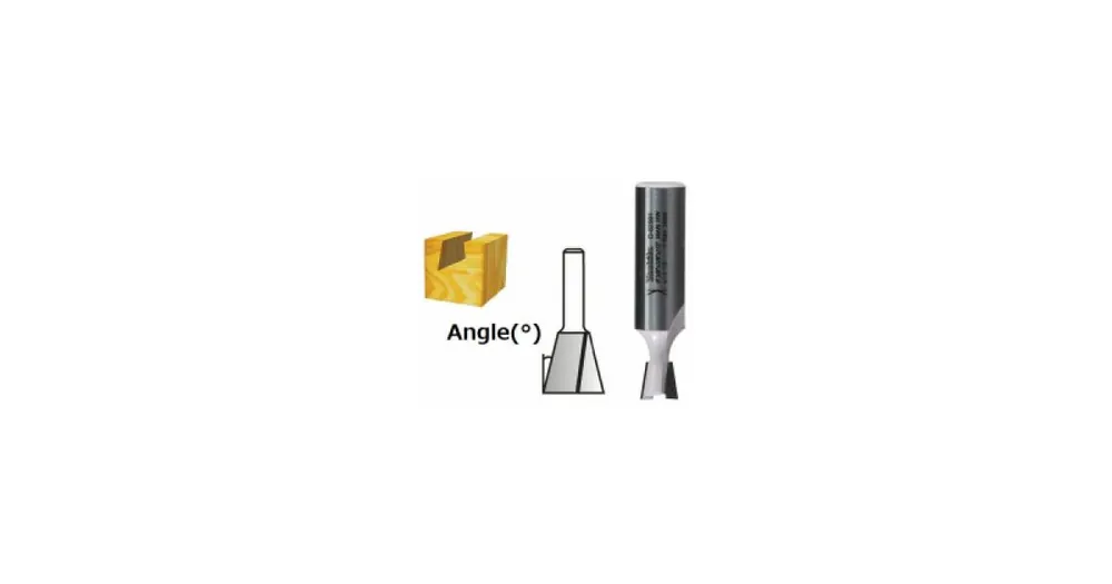 Sonderangebot MAKITA Fräser für Schwalbenschwanzverbindung Schaft 12 mm, 19x22,2x64 mm D-48094