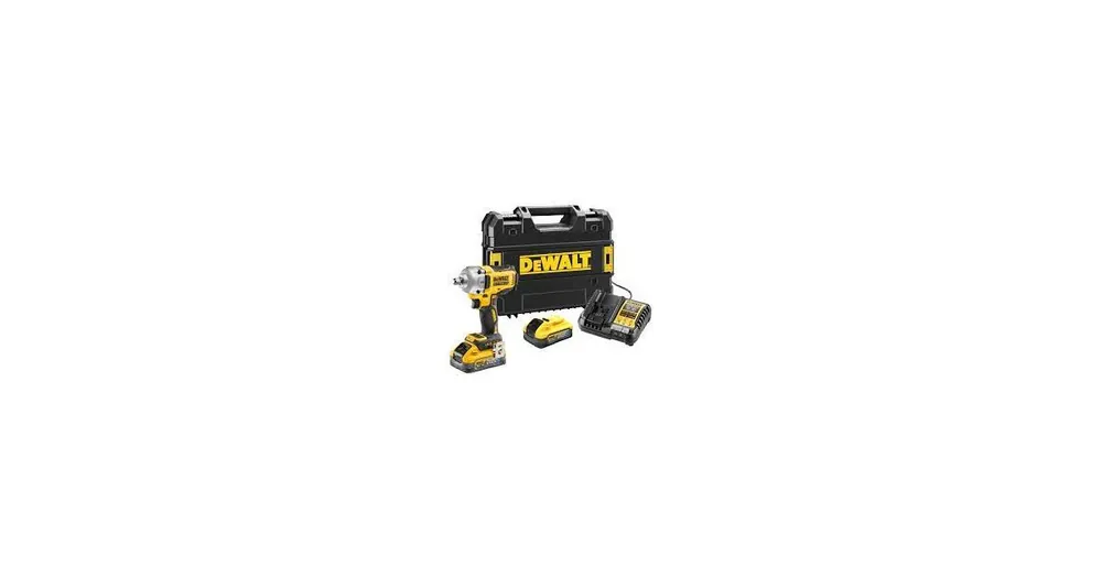 Nur Heute Dewalt 18V XR 1/2" Schlagschrauber (2 x Powerstack-Batterien) DCF891H2T