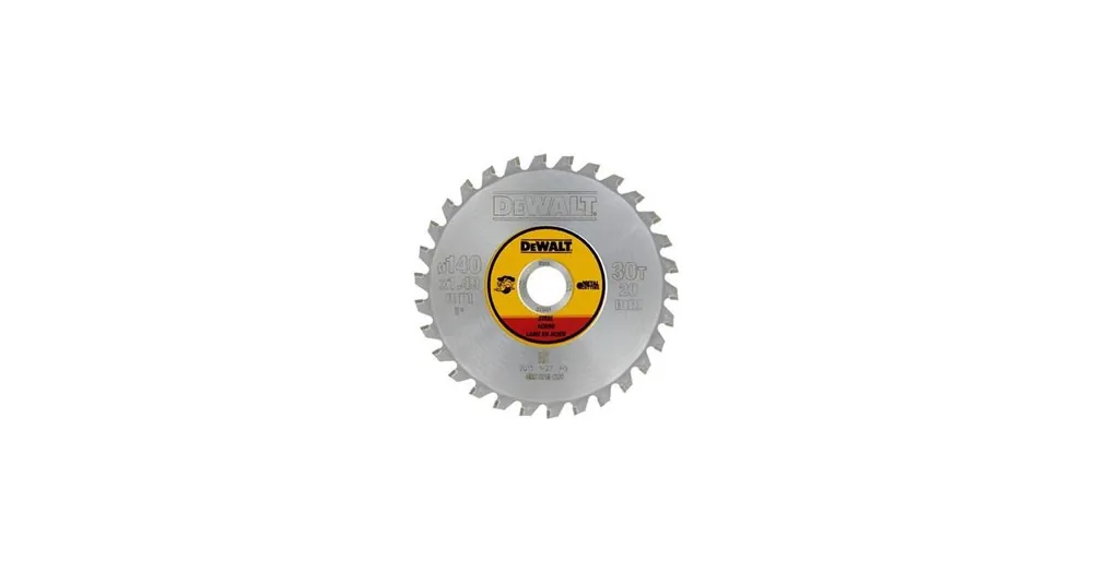 Schneller Versand DeWALT Sägeblatt (für Akku-Kreissägen zum Schneiden von Stahl), 140 x 20 mm, 30 Zähne DT1923