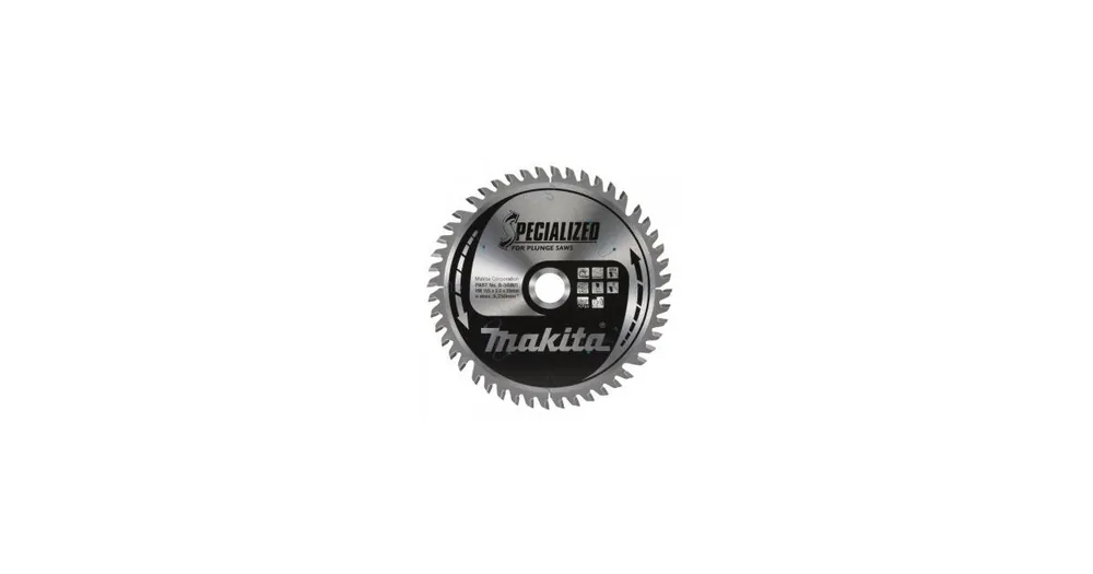 MAKITA Sägeblatt Corian SPECIALIZED 165x2x20 mm 48 Zähne für Tauchsägen B-56801 Begrenztes Angebot