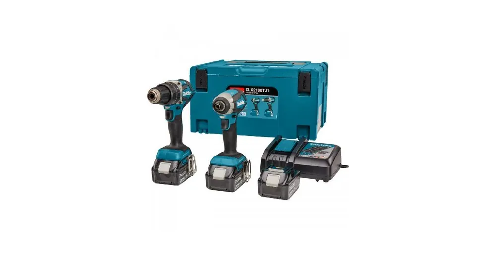 Wochenendangebot MAKITA Akku-Set DHP484+DTD153 Li-Ion LXT 18V/5,0Ah DLX2180TJ1