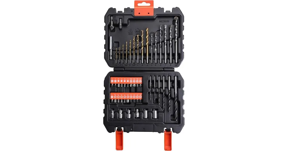 Neue Kollektion BLACK+DECKER 50-teiliges Bit- und Bohrerset A7188