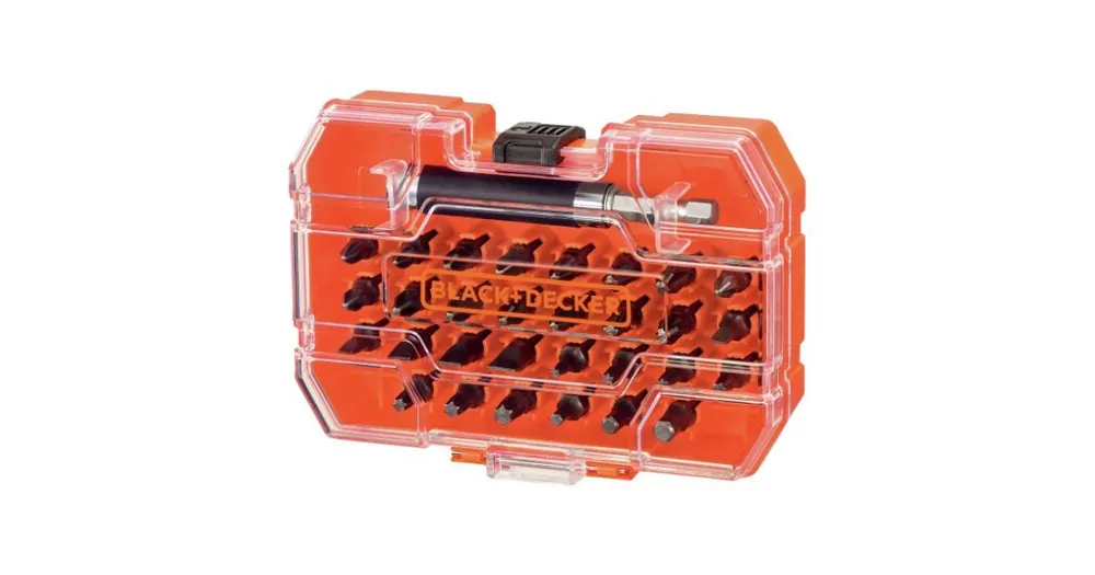 BLACK+DECKER 31-teiliges Schraubendreher-Bit-Set 25 mm A7228 Neu Im Sortiment