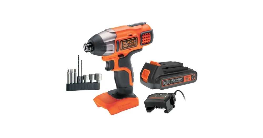 Sale BLACK+DECKER Akku-Schlagschrauber 18V BDCIM18D1A