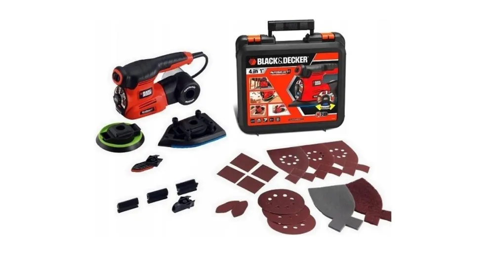 BLACK+DECKER Multischleifer 220 W 4-in-1 AutoSelect KA280K Neu Im Sortiment