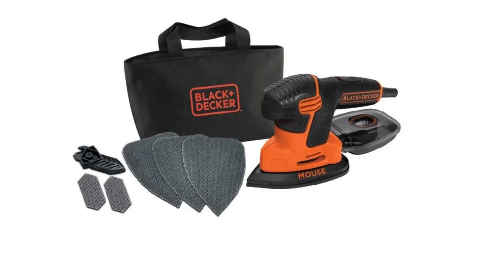 BLACK+DECKER Vibrationsschleifer Mouse 120W KA2000 Heißes Angebot