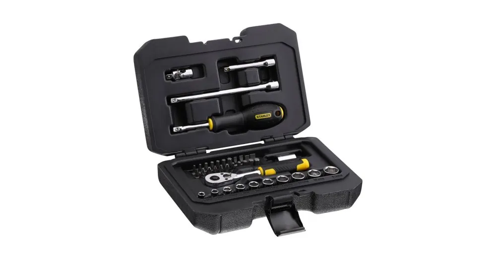 Stanley 38-teiliger 1/4" Werkzeugsatz STMT82828-1 Nur Heute