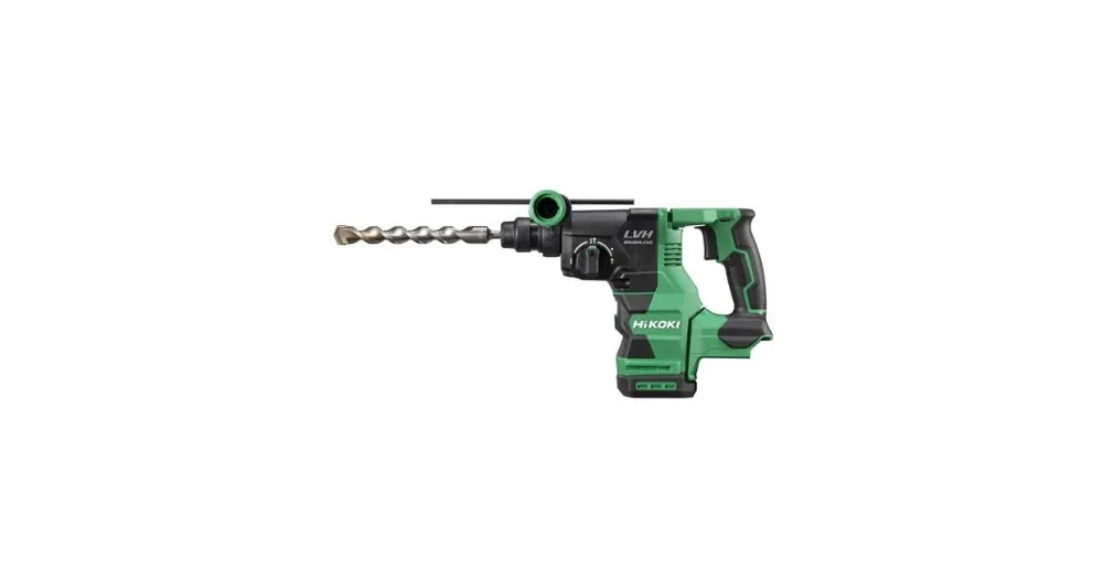 HIKOKI 18V bürstenloser 3,2 J Akku-Bohr- und Meißelhammer (SDS-plus) mit 3 Modi zum Bohren von Beton bis 26 mm DH1826DAW3Z Bestseller