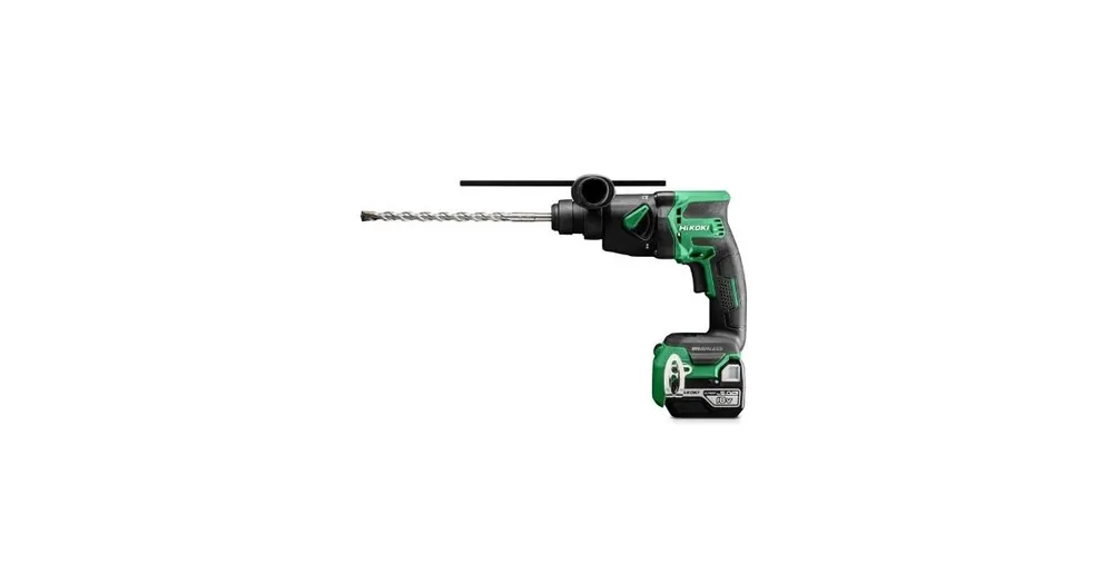 HIKOKI 18V bürstenloser 1,3 J SDS-plus Akku-Bohrhammer mit 2 Modi zum Bohren in Beton bis Ø 18 mm DH18DPBWPZ Top-Preis