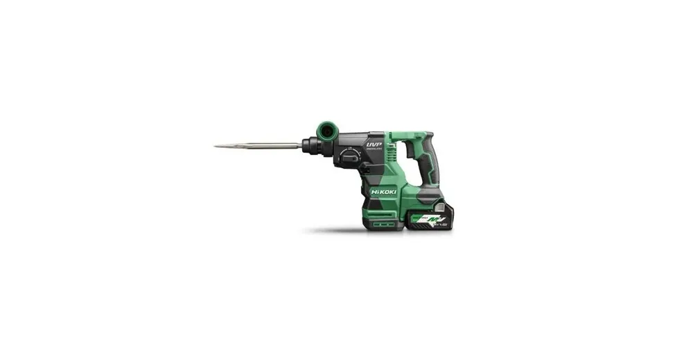 HIKOKI 36 V bürstenloser 3,2 J Akku-Bohr- und Meißelhammer (SDS-plus) mit 3 Arbeitsmodi zum Bohren in Beton bis Ø 28 mm DH3628DAWRZ Top-Seller