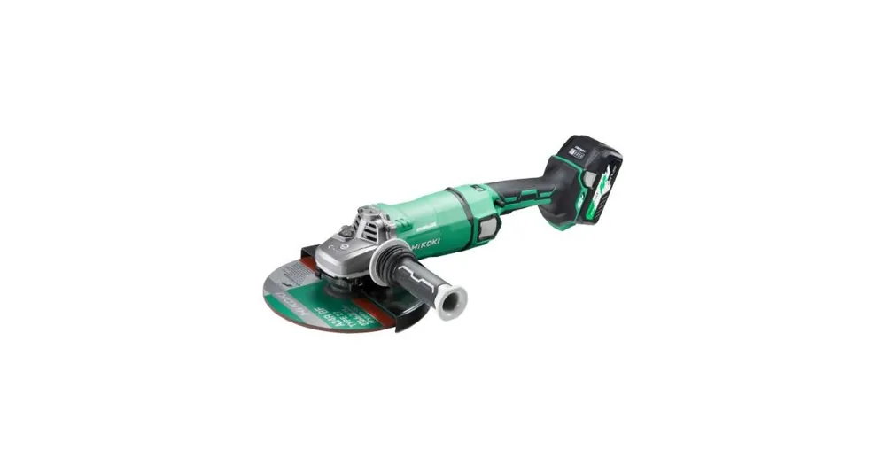 Zertifiziert HIKOKI 36 V bürstenloser Akku-Winkelschleifer 230 mm mit Bremse G3623DAWGZ