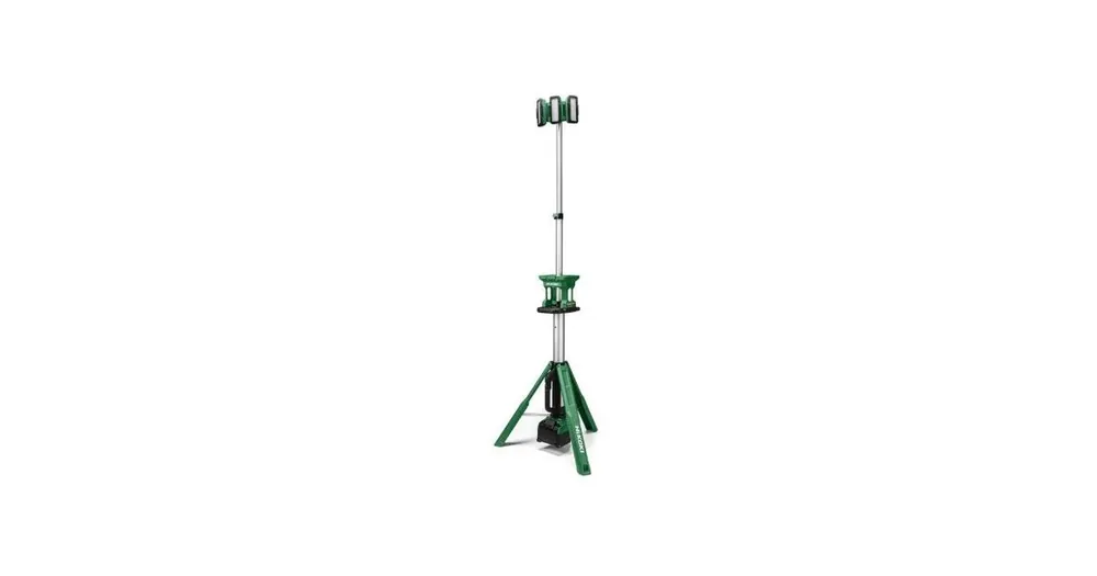 Kracherpreis HIKOKI 18 V Stativlampe mit 4.000 lm UB18DGW4Z