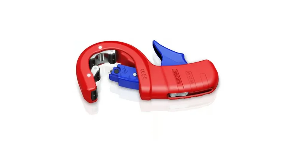 KNIPEX Kunststoff-Abflussrohr-Schneidwerkzeug 902301BK Neu Im Sortiment