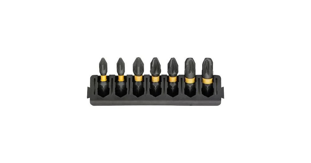 DeWalt 25mm 7-Bithalter + Bits DT70812 Neue Ware