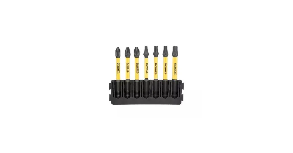 DeWalt 57mm Bithalter + Bits DT70823 Geprüft