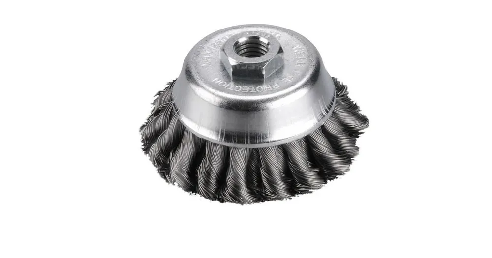 EXTOL Geflochtene Topfbürste, Durchmesser 80 mm 17009 Letzte Chance