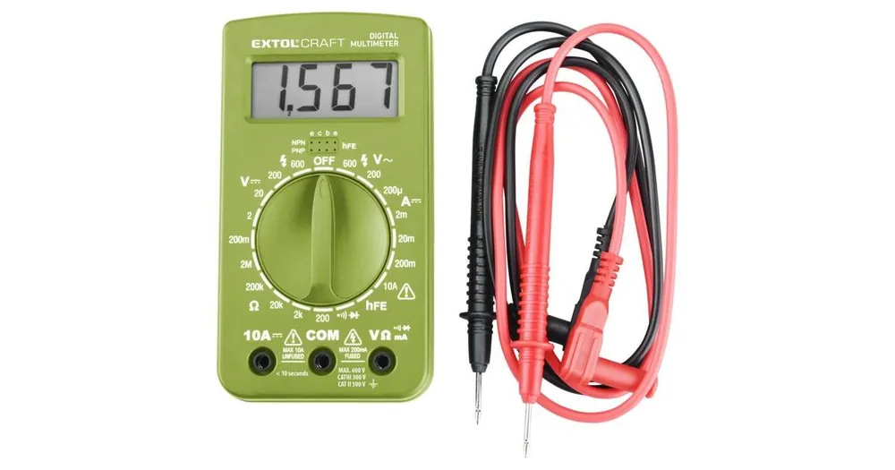 Sofort Bestellen EXTOL Digitalmultimeter (U, I, R) 600011