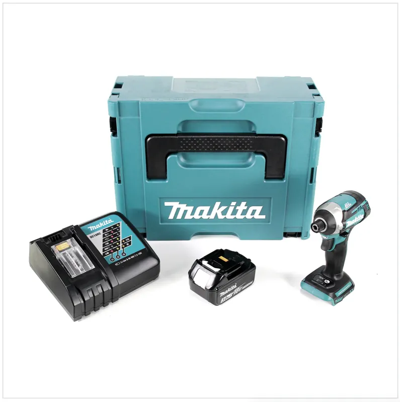 Makita DTD 154 RF1J Akku Schlagschrauber 18V 1/4" 175 Nm Brushless + 1x Akku 3,0Ah + Ladegerät + Makpac Mega-Angebot
