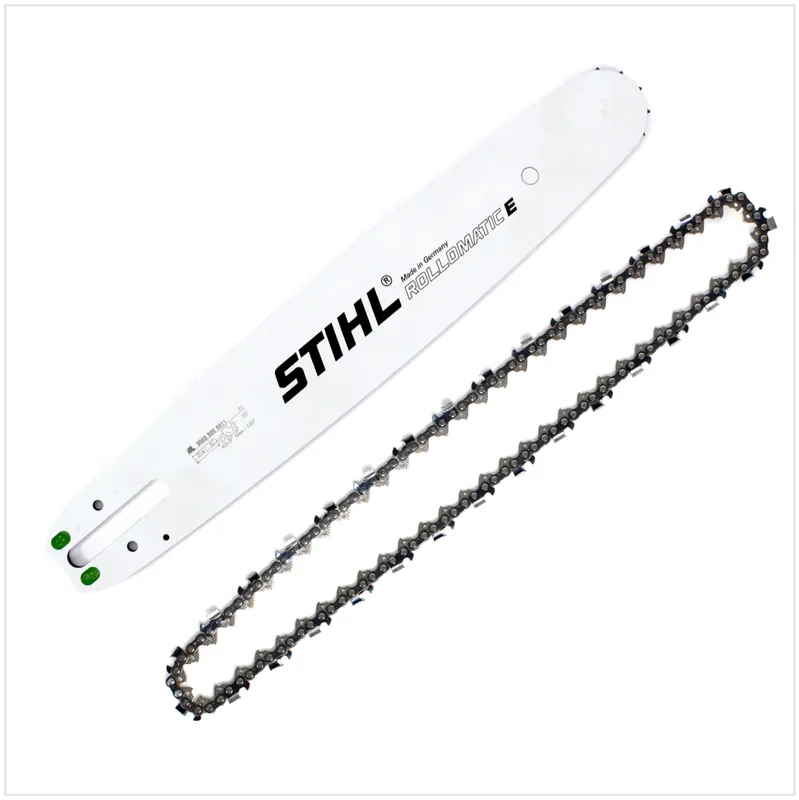 Schneller Versand STIHL Führungsschiene Rollomatic E, 37 cm, 1,6 mm, .325" ( 3003 000 6811 ) + STIHL Oilomatic Sägekette .325" Rapid Super mit 1,6 mm Treibglieddicke - 37 cm ( 3639 000 0062 )