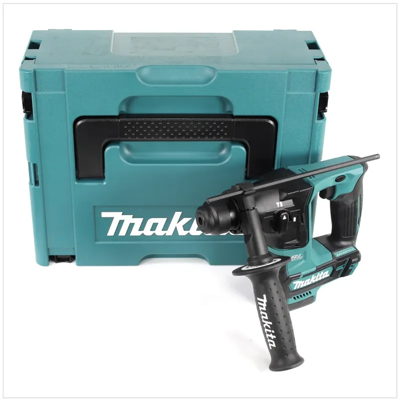 Sonderaktion Makita HR 166 DZJ 10,8 V Li-Ion SDS-Plus Brushless Akku Bohrhammer Solo im Makpac