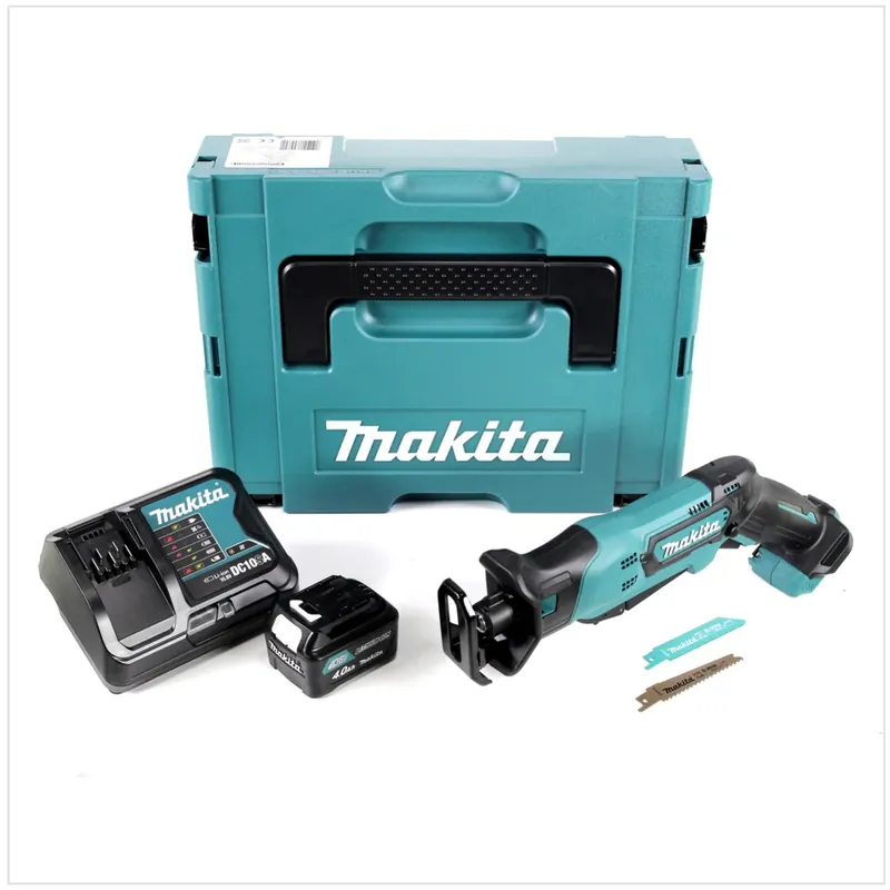 Makita JR 103 DSM1J Akku Säbelsäge 10,8V Reciprosäge im Makpac + 1x 4,0Ah Akku + Ladegerät Aktuell