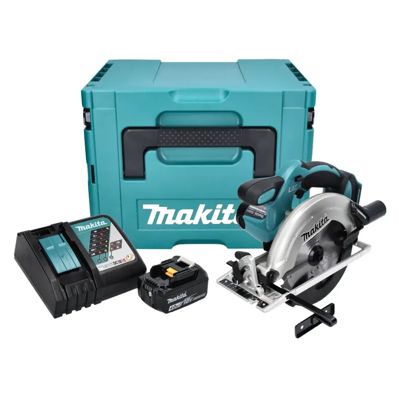 Abverkauf Makita DSS 611 RM1J Akku Handkreissäge 18 V 165 mm + 1x Akku 4,0 Ah + Ladegerät + Makpac