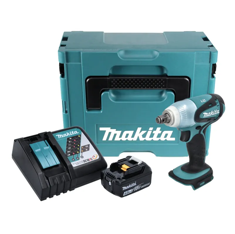Angebot Makita DTW 251 RM1J Akku Schlagschrauber 18 V 230 Nm 1/2" + 1x Akku 4,0 Ah + Ladegerät + Makpac