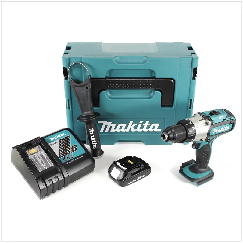 Sale Makita DDF 451 RA1J Akku Bohrschrauber 18 V 80 Nm + 1x Akku 2,0 Ah + Ladegerät + Makpac