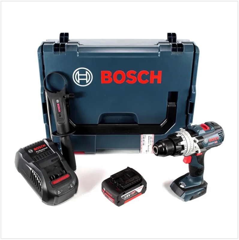 Letzte Chance Bosch GSB 18V-85 C Akku Schlagbohrschrauber 18V 85Nm 1/2" Brushless + 1x Akku 5,0Ah + Ladegerät + L-Boxx