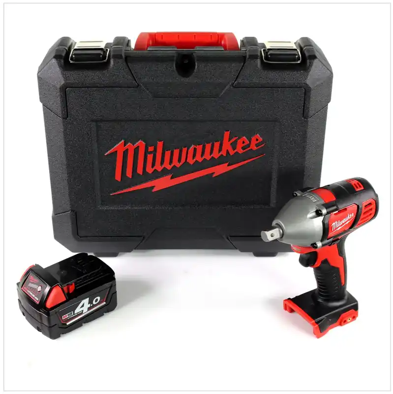 Preis Gesenkt Milwaukee M18 BIW12 18 V Li-Ion Akku 1/2" Schlagschrauber + 1x 4 Ah Akku im Werkzeug Koffer